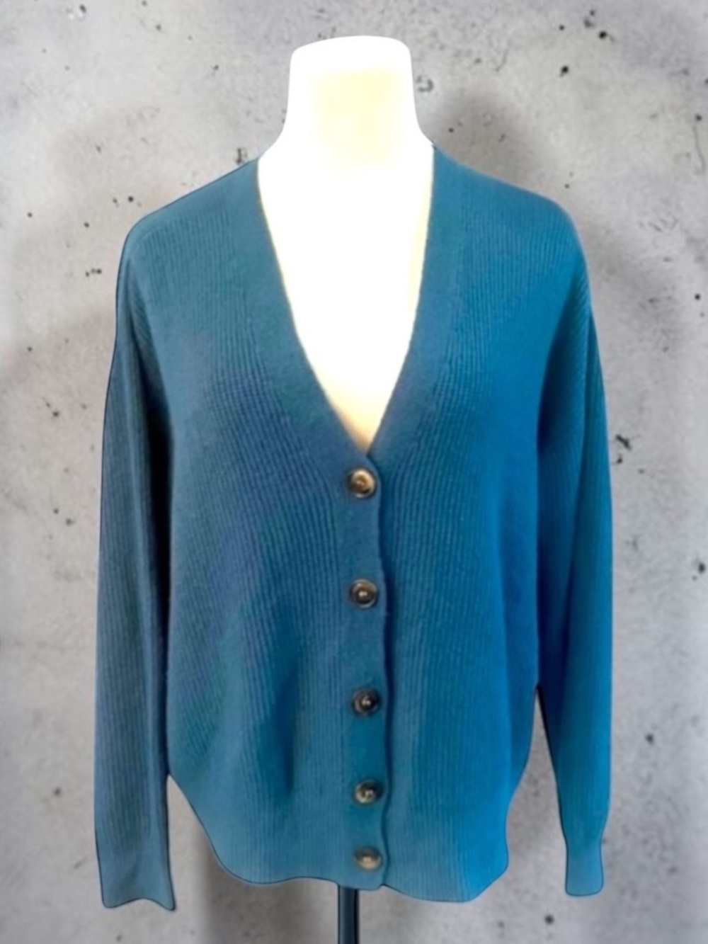 APPARIS ANDI RIB KNIT V-NECK CARDIGAN SIZE XS/S ITALY